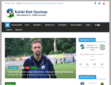 Tablet Screenshot of kkskalisz.pl
